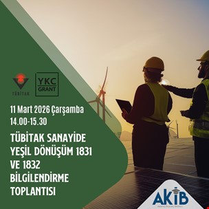 TÜBİTAK Yeşil Dönüşüm Destekleri Semineri